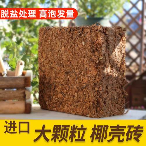 印尼进口大椰壳砖保水透气养根