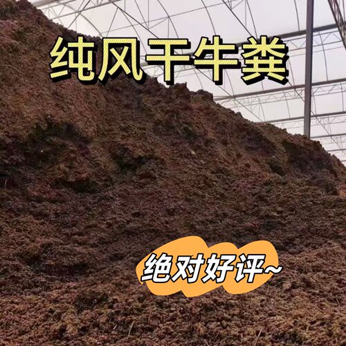 纯干牛粪碎牛粪粑粑发酵