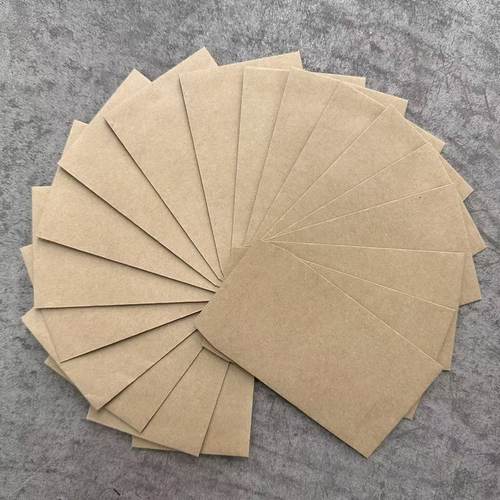 加厚牛皮纸空白迷你小信封种子袋试样袋样品袋照片袋定制印刷logo