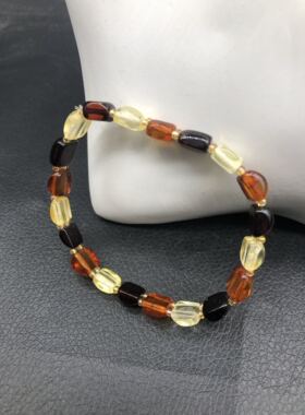 天然琥珀5克1克多宝手链