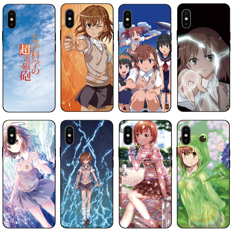 炮姐手机壳某科学的超电磁炮适用iphone1413promax1211xs876plus