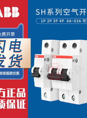 适用官方断路器空气开关1P20A2P空开63A漏电保护器63A4p