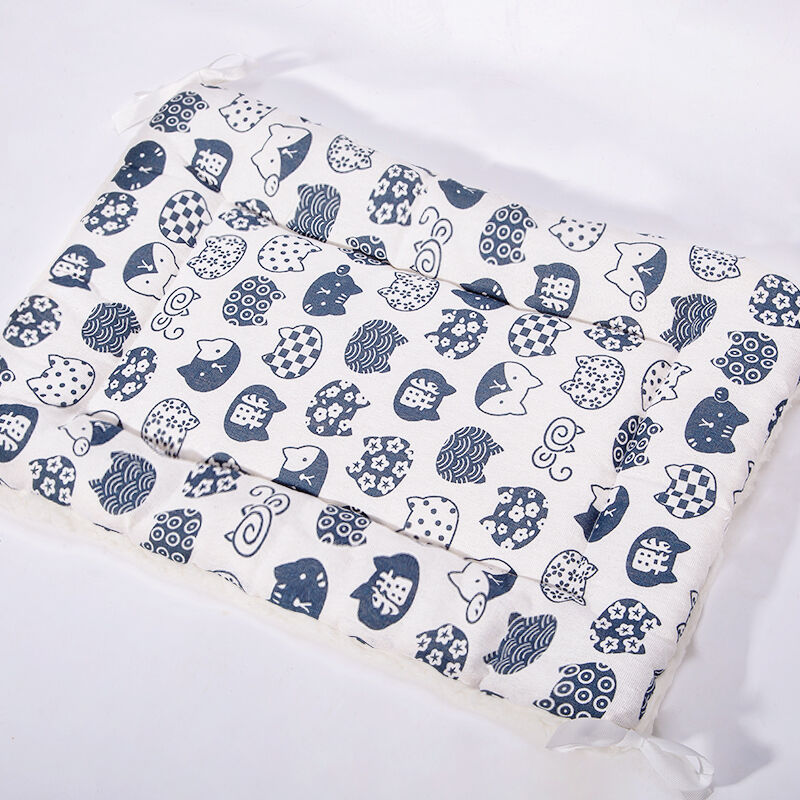 汤琪（TANGQI）猫笼平台垫子宠物棉垫脚垫带绑绳冬季加厚双面可用