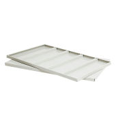 易存货架配件层板横梁配件加层配件白色200 60承载200KG配件