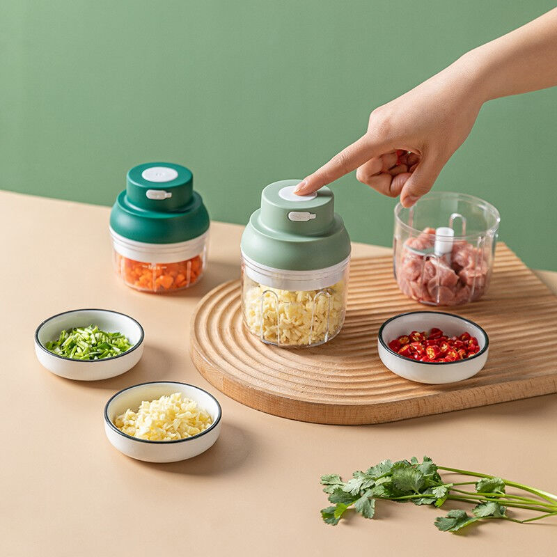 摩登主妇电动捣蒜器家用蒜泥器绞肉机无线多功能蒜蓉搅蒜器蒜泥神