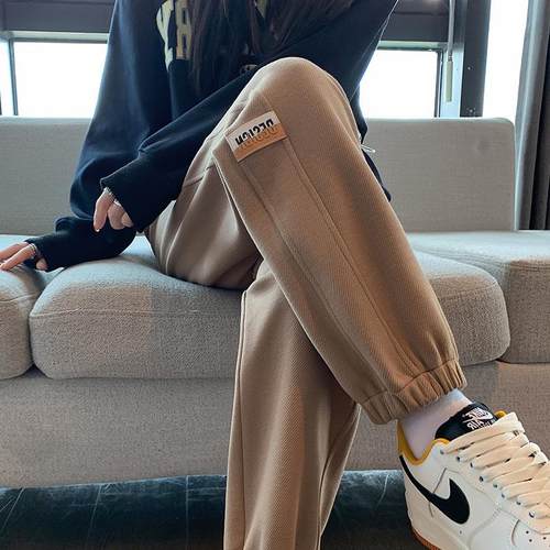 束脚哈伦裤卫裤春秋运动裤