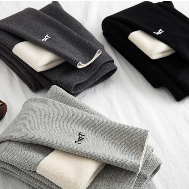 日本灰色打底裤女2024年新款