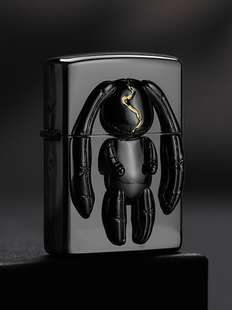 ZIPPO官方之宝闪耀黑兔防风打火机正品 已 送男友情人节礼物