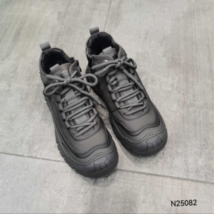 都市星期天专柜正品2025冬季新款时尚男鞋休闲鞋绒里鞋厚底老爹鞋