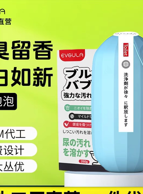 挂绳洁厕灵蓝泡泡马桶清洁剂强力去污除垢除臭去味Toilet cleaner