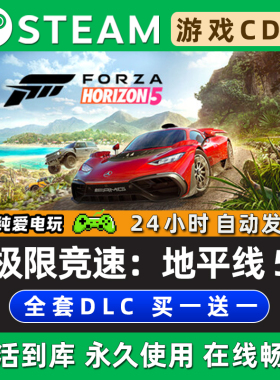 【极限竞速：地平线5】 STEAM游戏全球区激活码CDK兑换码在线联机
