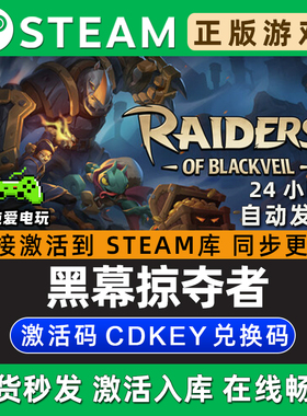 Raiders of Blackveil 黑幕掠夺者 Steam游戏正版CDKEY激活码入库