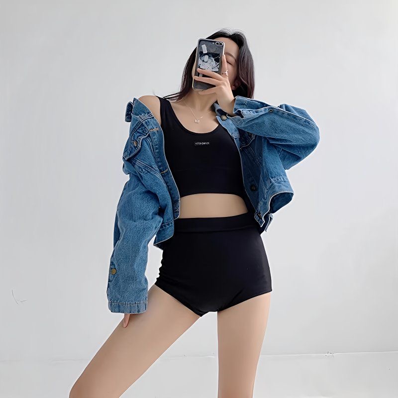 百搭超短裤女装新款高腰热裤时尚穿搭辣妹紧身裤弹力运动休闲裤子