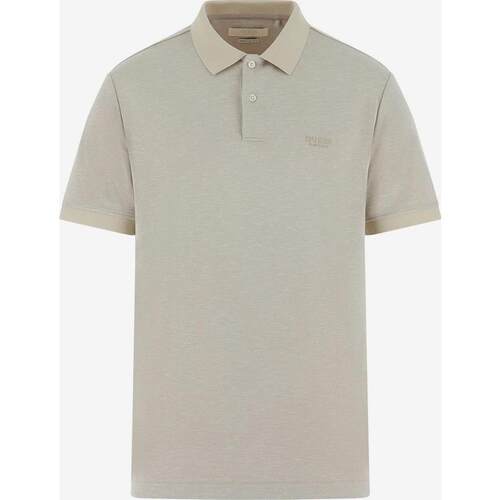 代购GUESS男士POLO透气吸汗修身日常休闲男装爆款简约