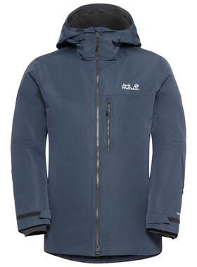 代购Jack wolfskin狼爪男士冲锋衣防水防风保暖3in1外套连帽