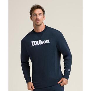 代购Wilson威尔胜男士运动卫衣柔软触感保暖不厚重舒适穿着