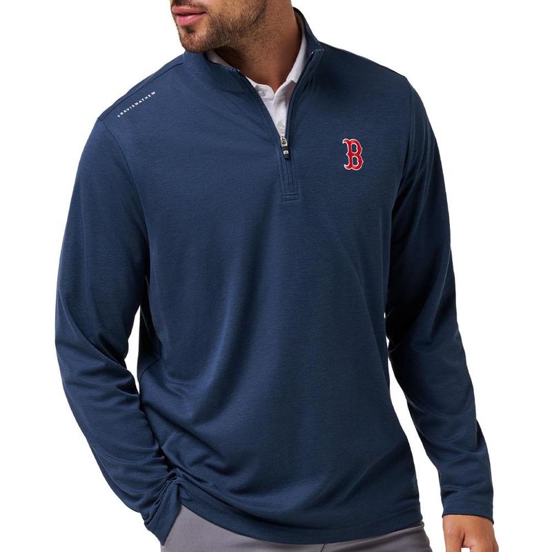 TravisMathew运动夹克男士防风透气舒适贴身轻便深蓝色长袖