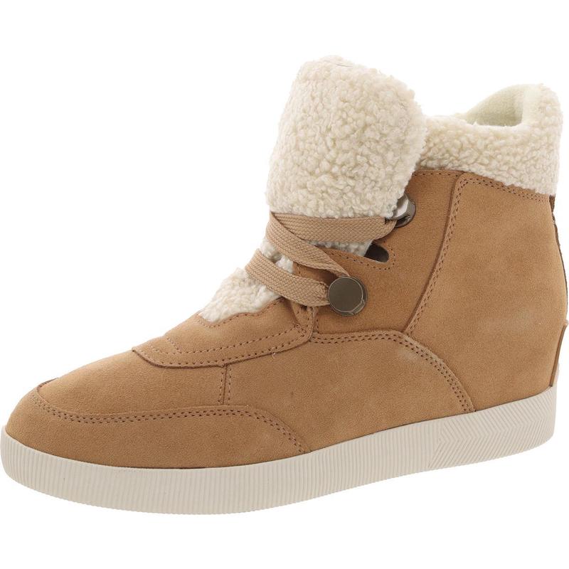 SOREL女士雪地靴保暖防滑轻量女靴高帮系带短靴