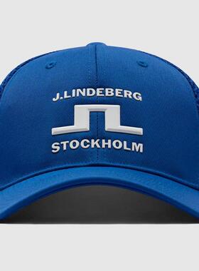 J.Lindeberg男士帽子透气网眼