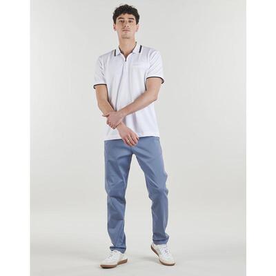 代购SELECTED思莱德男士休闲裤舒适透气直筒棉质办公休闲长裤