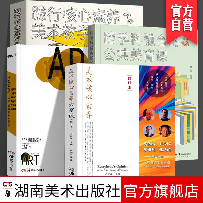 尹少淳美术教育技法詹蓉著美术教学实践课程案例美术核心素养美术教学
