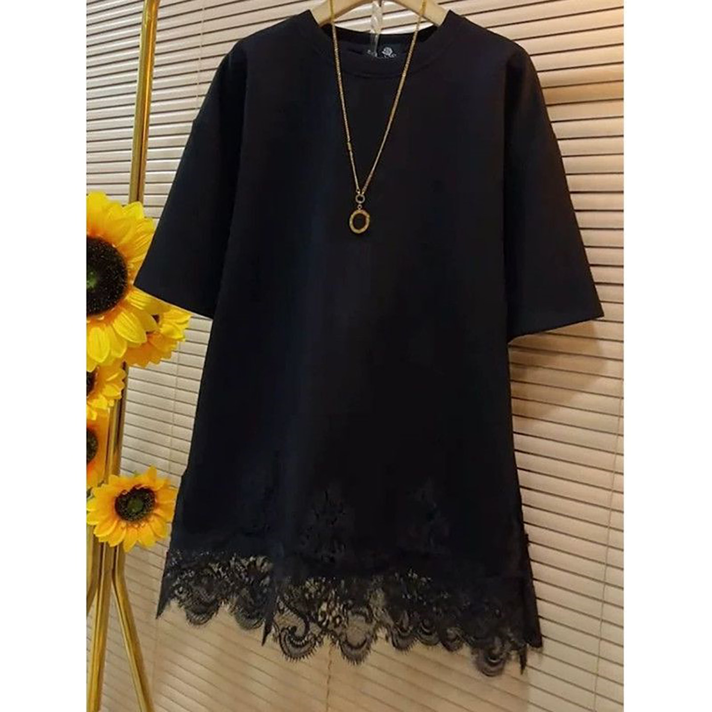 夏季胖MM舒适宽松遮肉休闲显瘦上衣300斤大码蕾丝拼接短袖T恤女潮,女装/女士精品,T恤,淘宝优惠券,粉丝福利购,淘宝优惠卷