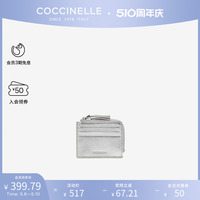 24春夏新品COCCINELLE/可奇奈尔时尚牛皮卡包/零钱包