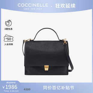 可奇奈尔Frances大号气医生包斜挎手提包 COCCINELLE