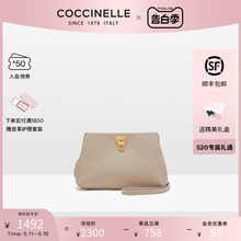 【520礼物】COCCINELLE/可奇奈尔BEAT CLUTCH小号女士单肩斜挎包