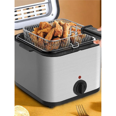 Electric Fryer Cook Pot Pan 电炸锅不锈钢炸鸡排油炸锅薯条机