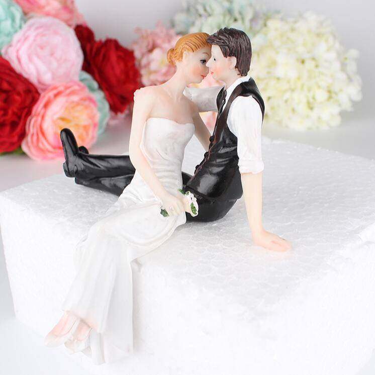 婚礼蛋糕人偶树脂摆件蛋糕摆件