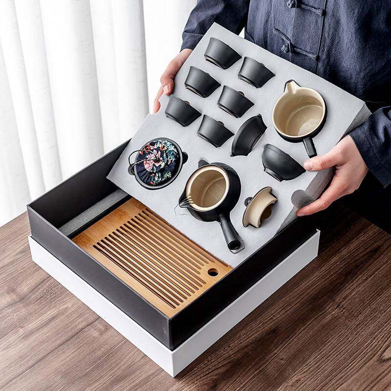 陶瓷功夫茶具简约礼盒家用创意
