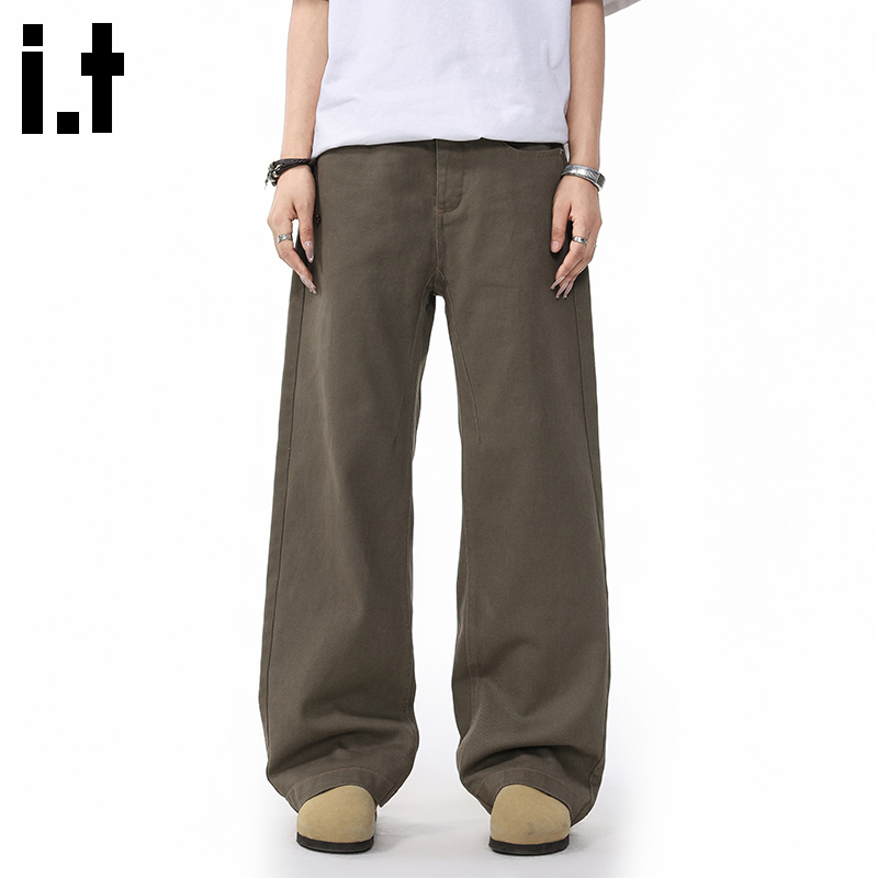 美式cleanfit牛仔裤男百搭长裤子