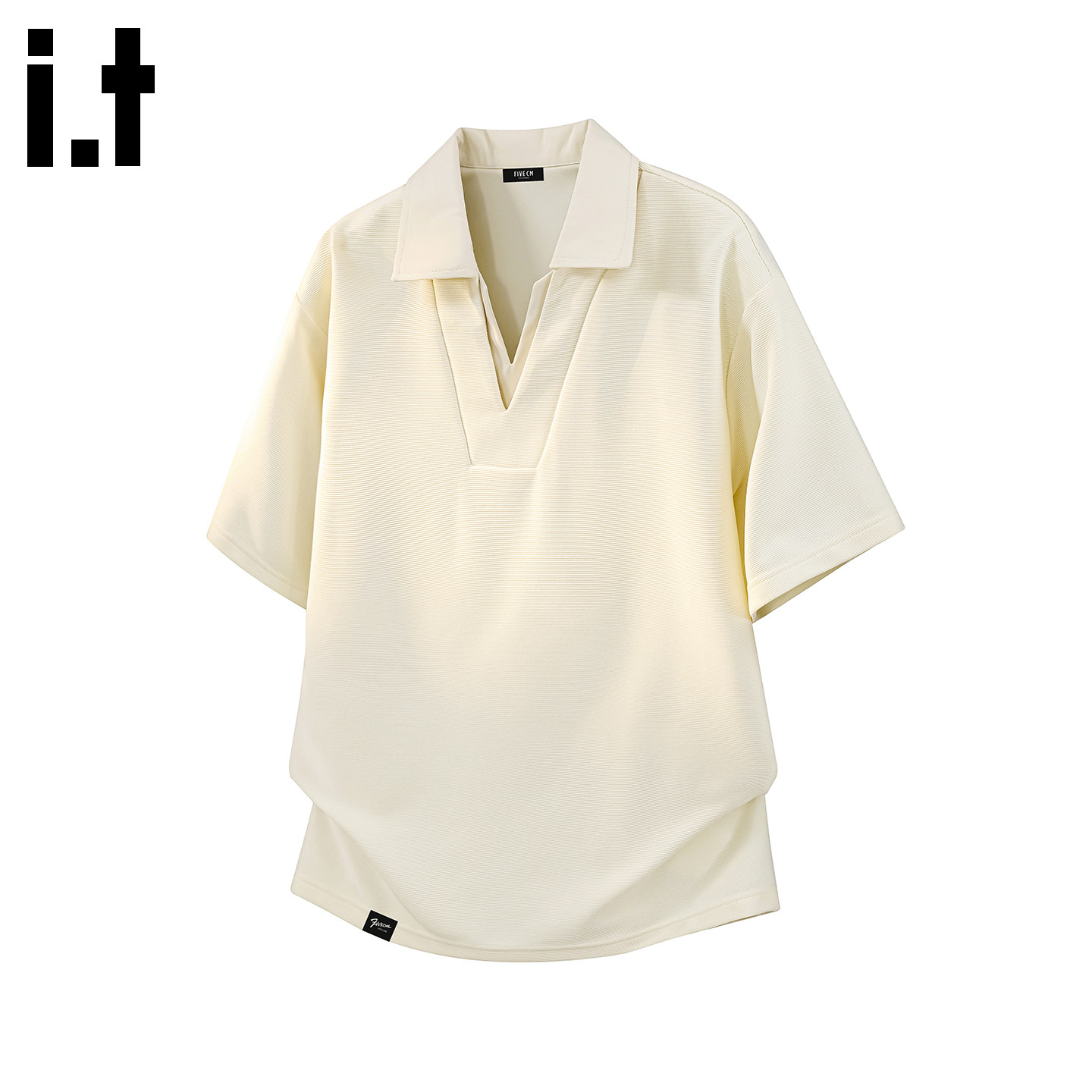 it :5cm/FIVECM轻熟风通勤短袖T恤男宽松版型痞帅炸街百搭上衣服B