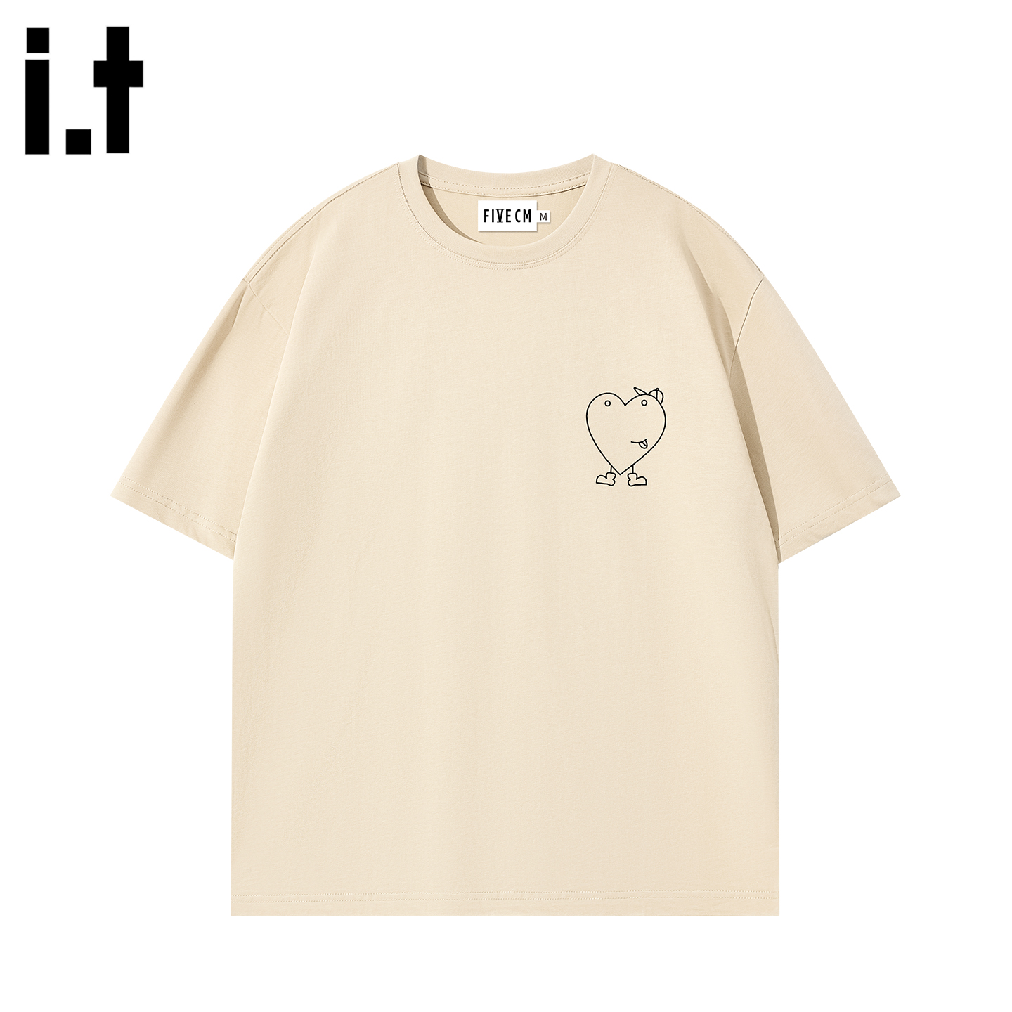 潮牌纯棉短袖t恤男女款休闲夏季