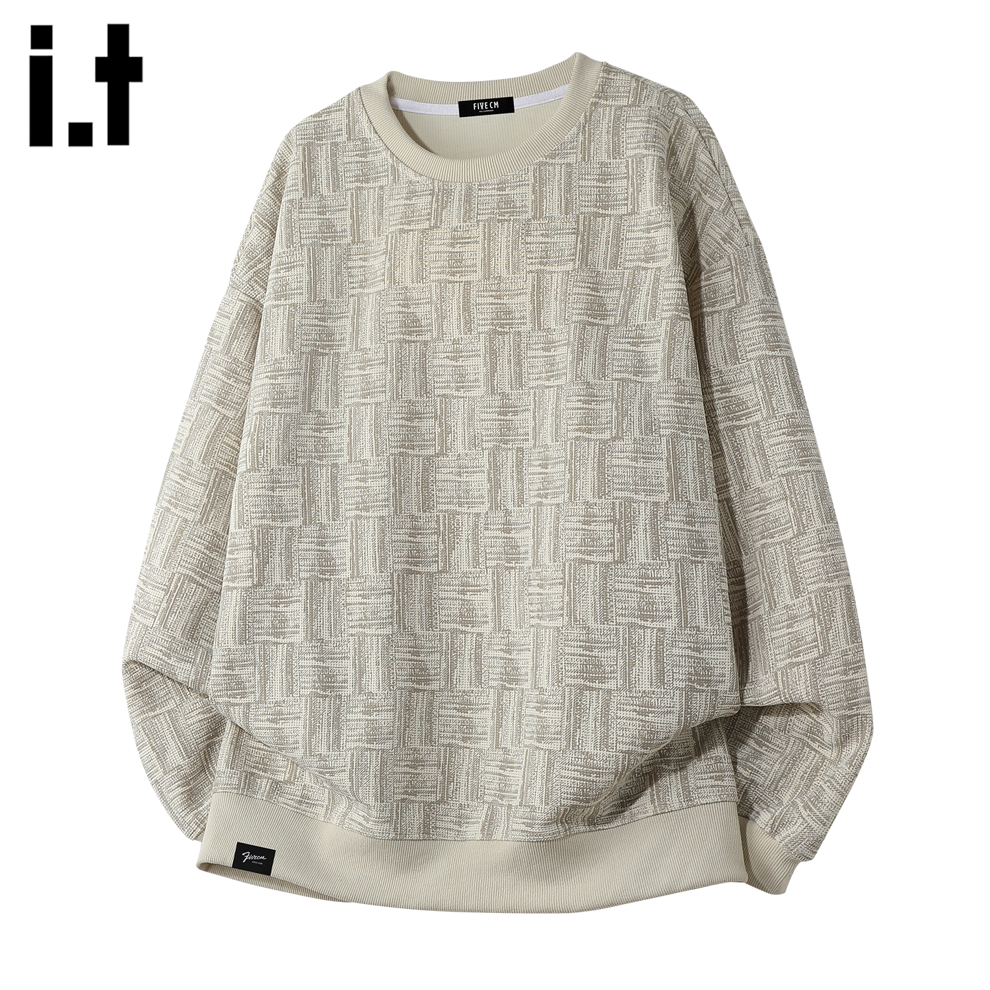 IT圆领卫衣男春秋款2025新款上衣