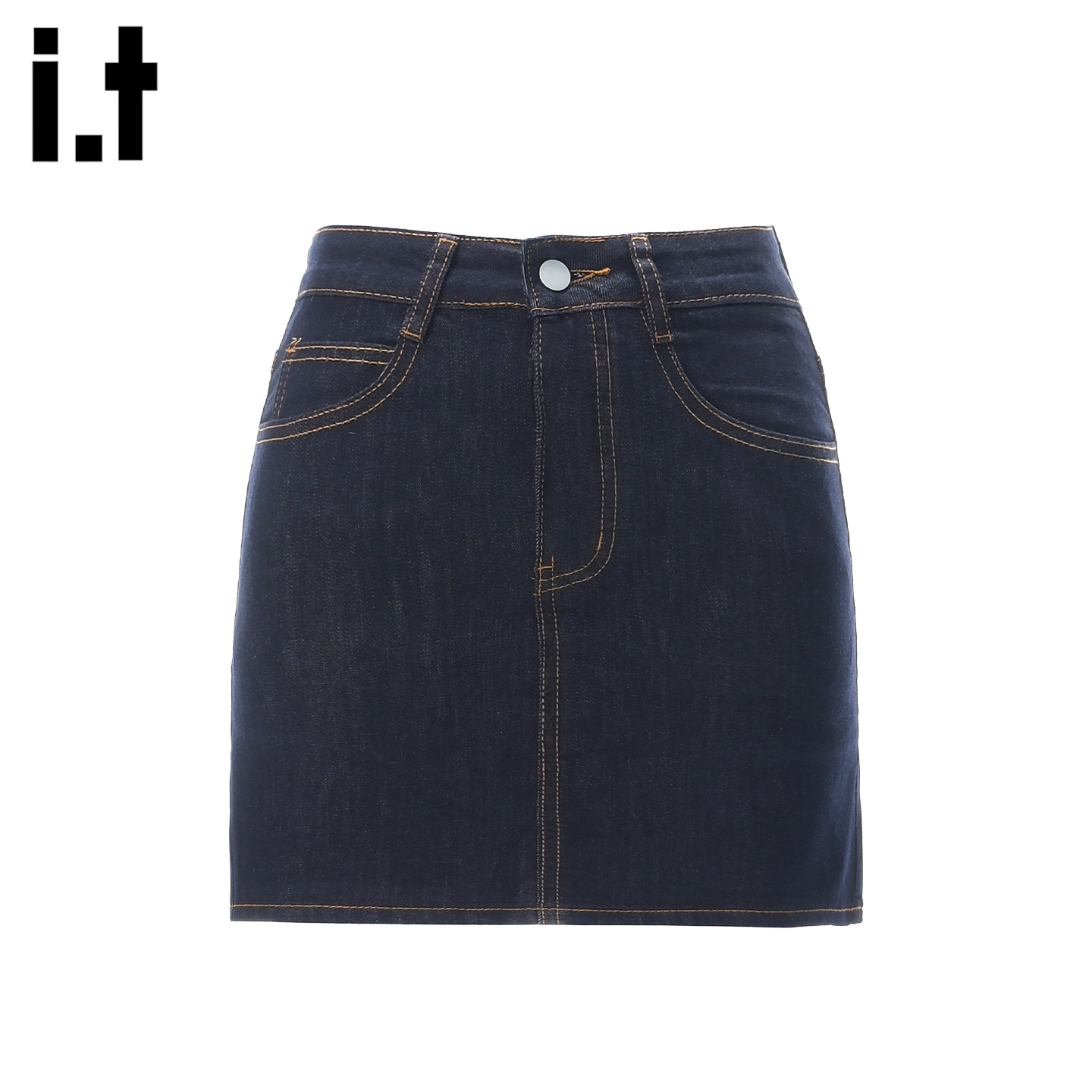 it :5cm/FIVECM丹宁牛仔包臀裙短款半身裙女2026春夏修身显瘦短裙