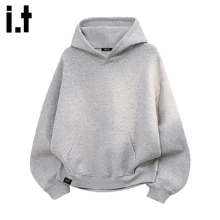 it :5cm/FIVECM美式厚款连帽卫衣男女2025春季新款宽松休闲上衣服
