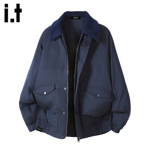 春秋冬季保暖棉服外套