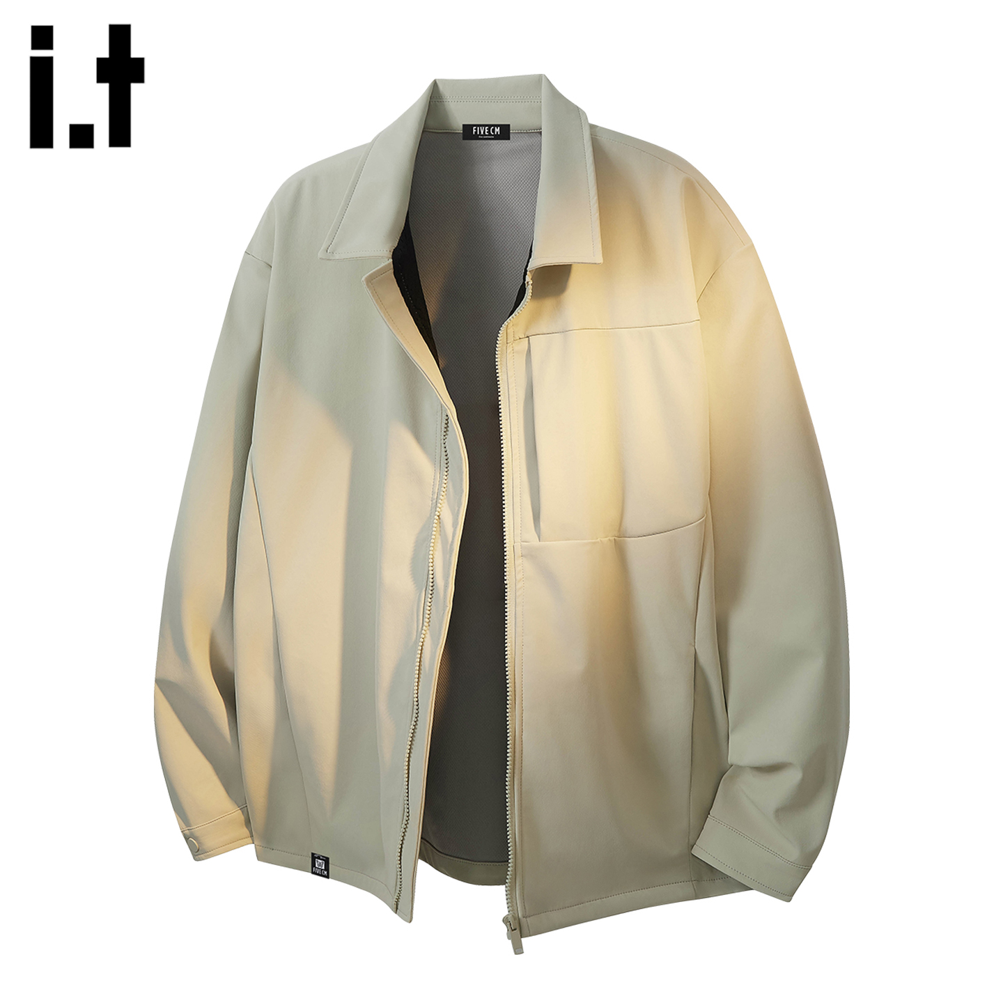 it者男装夹克外套男2025春秋新款