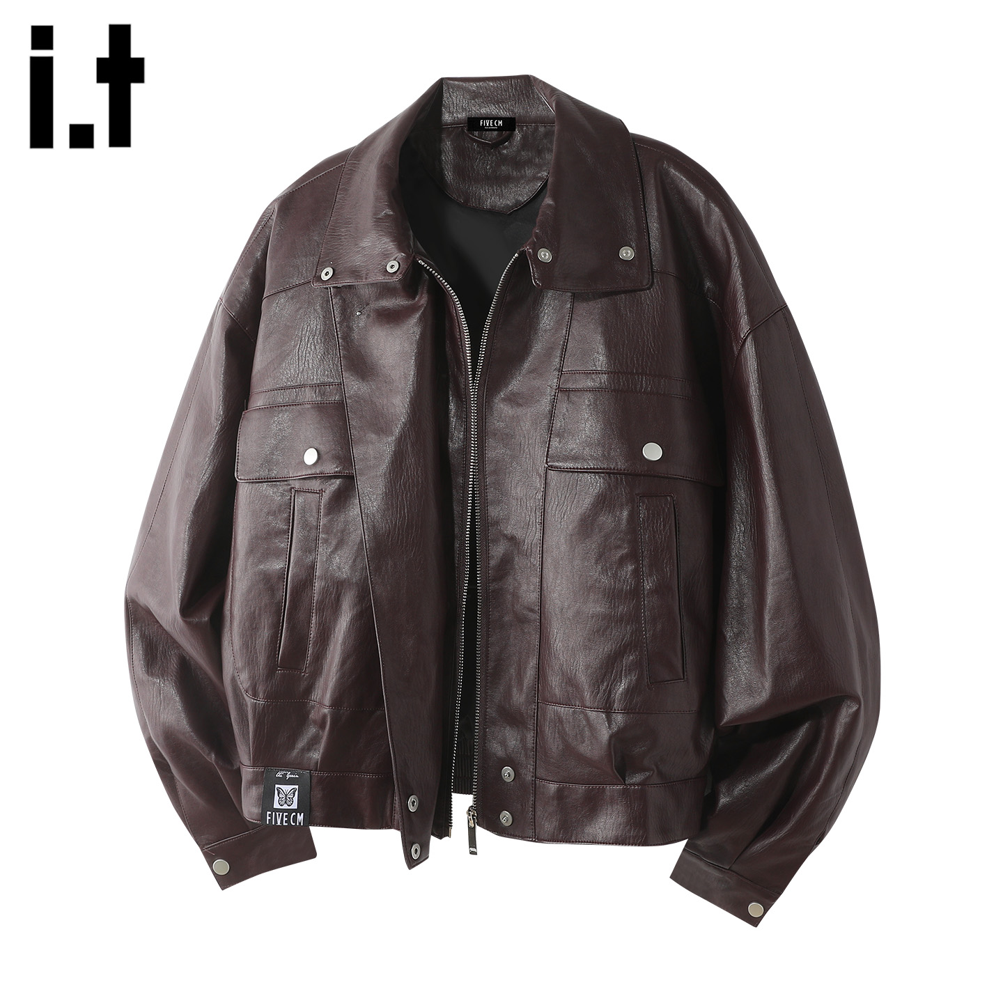 IT春秋新款时尚百搭宽松休闲夹克