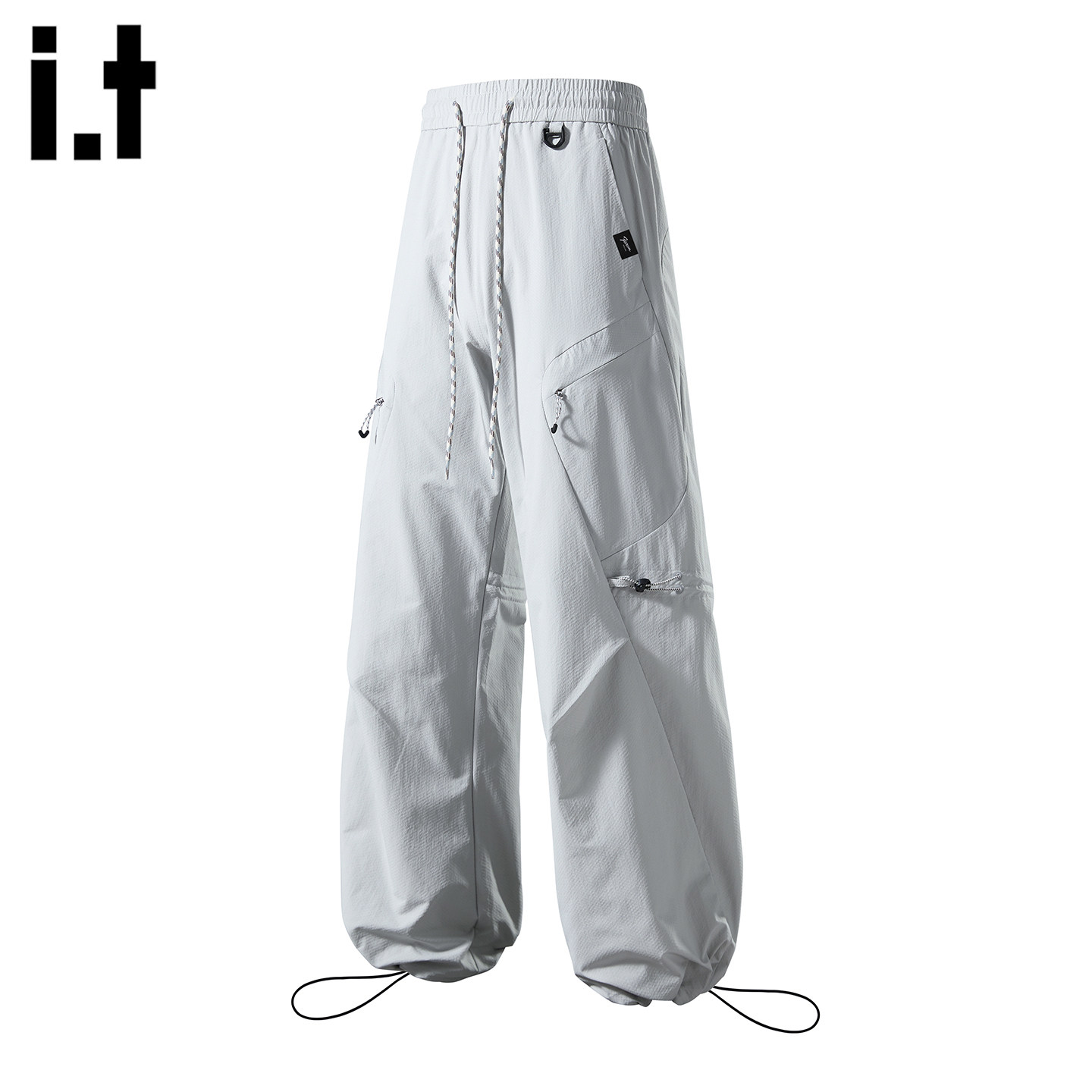 it :5cm/FIVECM户外机能冲锋裤男女款春季直筒伞兵徒步工装登山裤