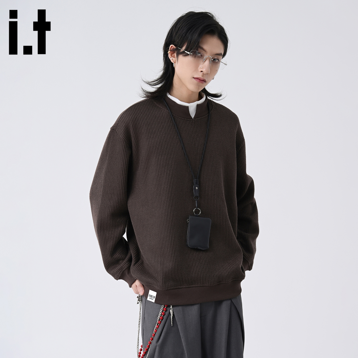 春秋新款宽松慵懒风长袖卫衣