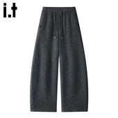 2025秋冬垂感休闲裤 cleanfit宽松弯刀卫裤 男款 5cm FIVECM美式