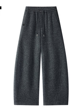 it :5cm/FIVECM美式cleanfit宽松弯刀卫裤男款2025秋冬垂感休闲裤