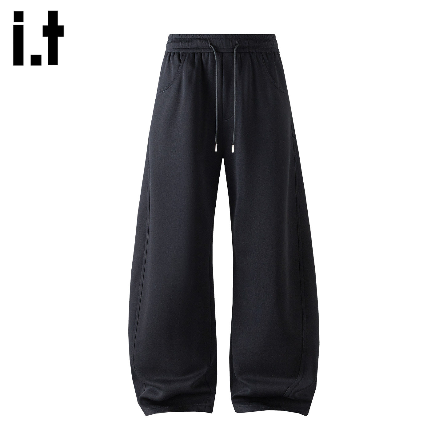 it :5cm/FIVECM弯刀卫裤男春季美式重磅宽松直筒百搭休闲运动长裤