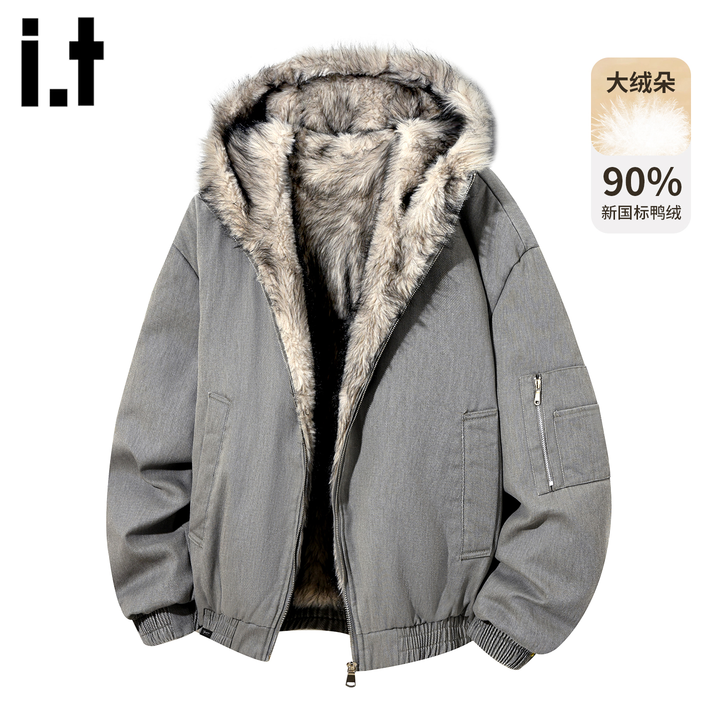 it5cm/FIVECM座山雕羽绒服