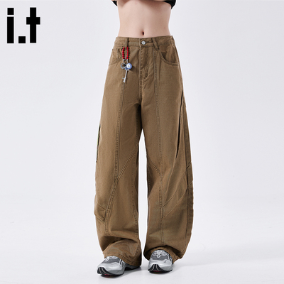 IT'S5cm/5cmFIVECM咖色牛仔裤