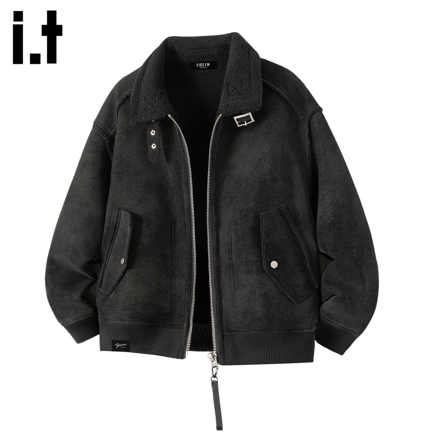 春秋新款男士加厚保暖棉服