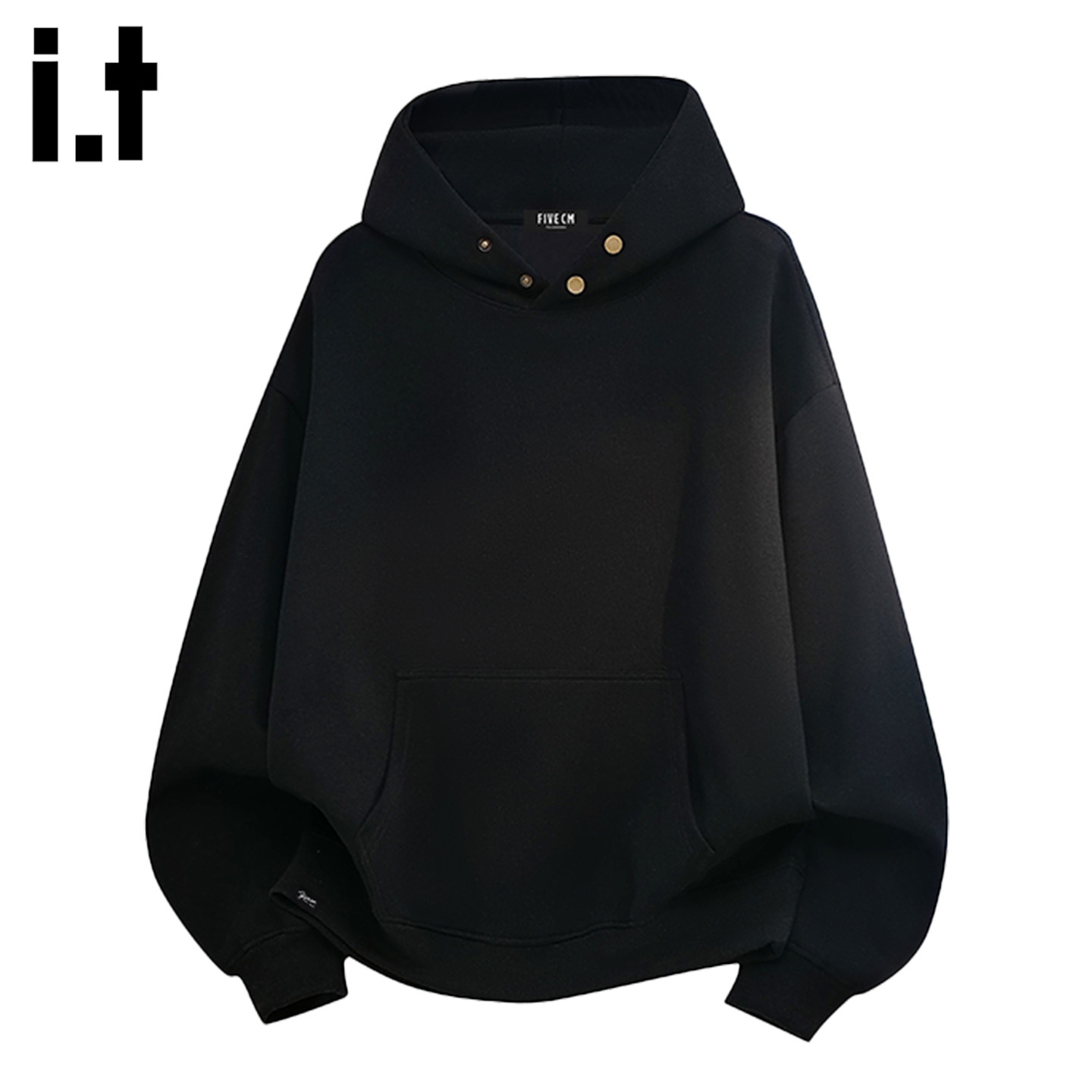 it :5cm/FIVECM高级感美式潮流连帽卫衣男士春季宽松潮牌痞帅外套
